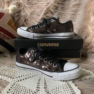 Sequin Converse Sneakers Sz. 7